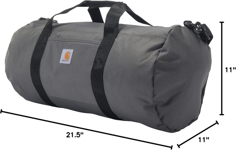 Trade Series 2-in-1 Packable Duffel with Utility Pouch, Grey, Medium (21.5-Inch) - Image 3