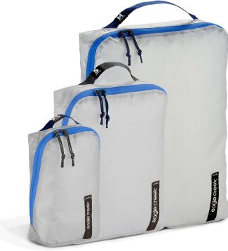 Eagle Creek Pack-It Isolate Cube Set, Az Blue/Grey - Set XS/S/M