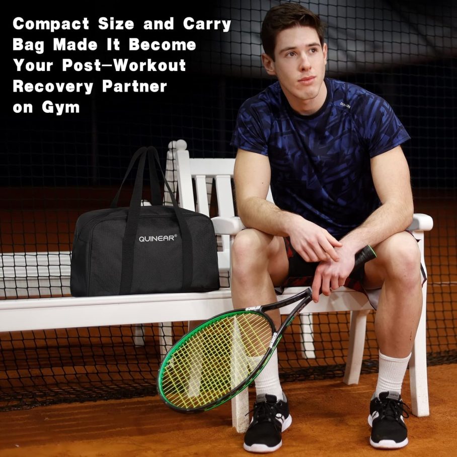QUINEAR Professional Sequential Air Compression Therapy System for Improved Circulation and Massage - Foot and Leg Recovery Boots for Athletes - Image 8