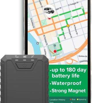 Tracki Pro GPS Tracker for Vehicles, USA made tech. Up to 7 Months Batt. Waterproof Magnetic 4G LTE Long Battery Life 2-7 Month, Unlimited Distance, Subscription Required, Multi Alerts, Hidden Tracker